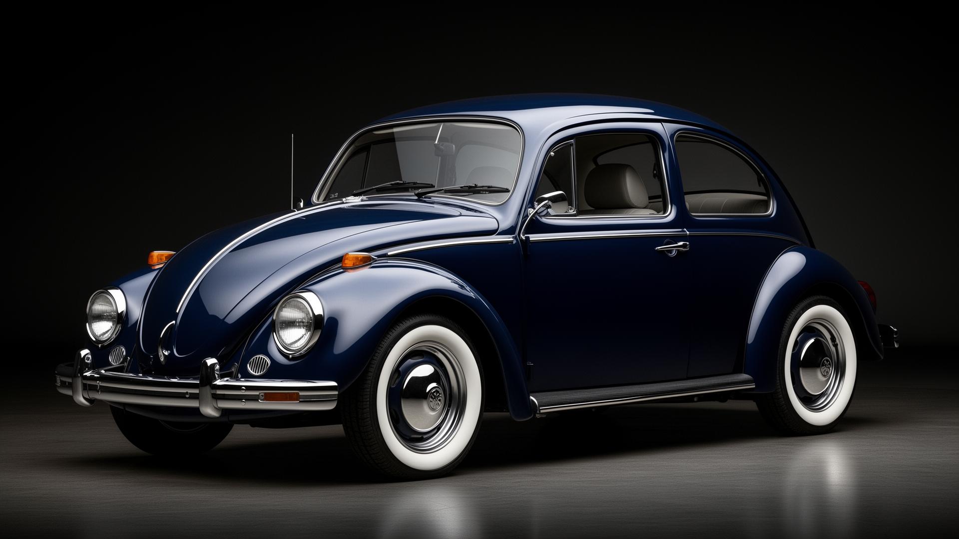 Fusca 1972 — Azul Marinho Edição Colecionador
